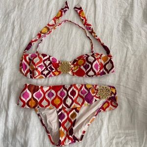 Trina Turk two piece bathing suit